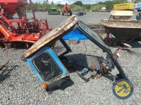 Ford cab complete with mounting brackets, suit a Ford 4000 - 4