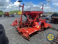 Accord seed drill with Kuhn power harrow with shaft - 2