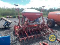 Accord seed drill with Kuhn power harrow with shaft - 7