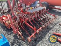 Accord seed drill with Kuhn power harrow with shaft - 8