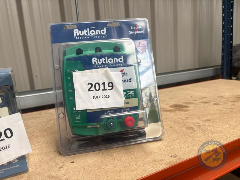 Rutland electric fencer