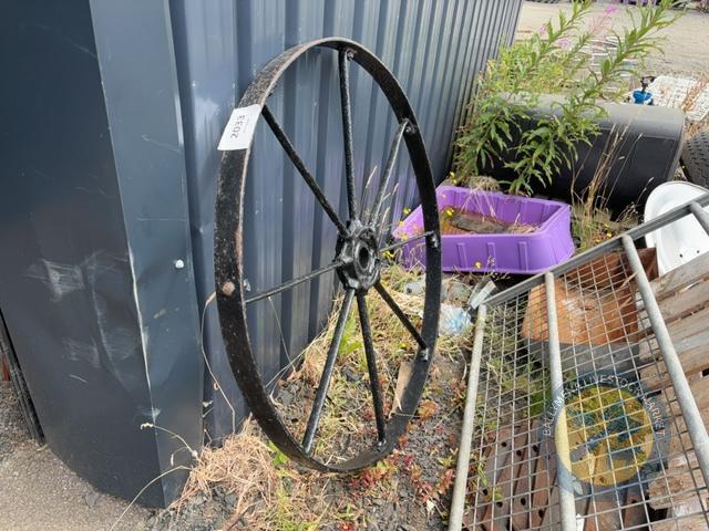 Cart wheel