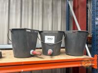 3x calf feed buckets