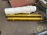 3x large anglke iron brackets - 2