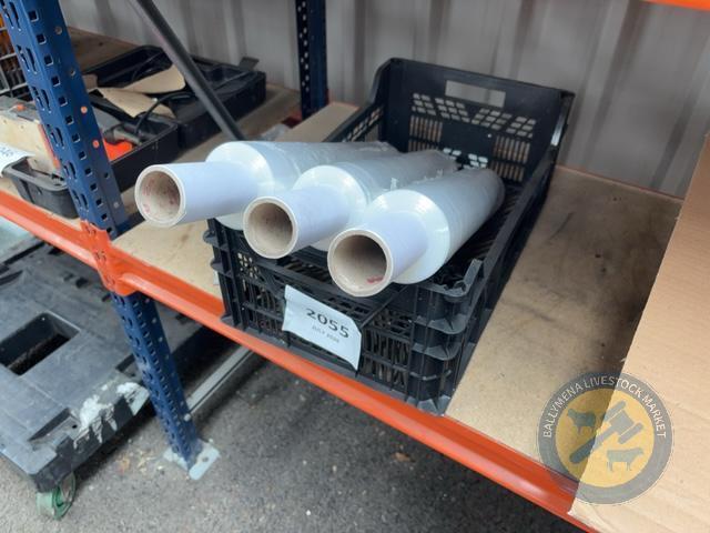 3x new roll shrink wrap