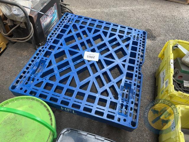 blue removal trolley
