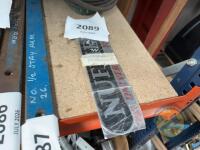 pair of nuffield 3 badges & 2 pair of side badges