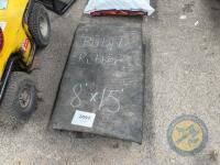 Butyl rubber cover/liner 15'x8' - 2
