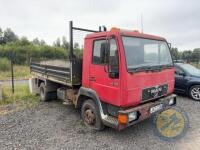 Man tipper lorry 4580cc- 7500kg - 3