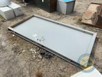 83x43 inch security door with key (outside)