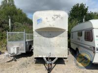 TWJ 10x5 High Roof Livestock Trailer c/w sheep tipper & spare tyre - 2