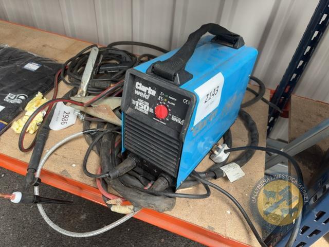 Clarke arc-TIG welder