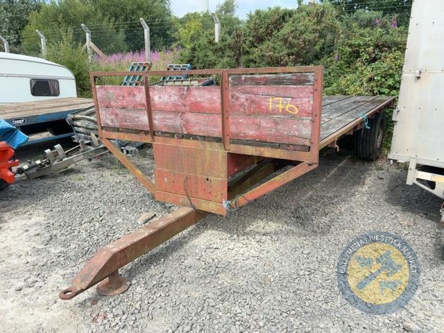 Bale Trailer on super singles