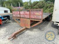 Bale Trailer on super singles