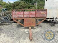 Bale Trailer on super singles - 2