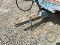 10ft x 6 Steel Floor Trailer, Single axle, Mahogany sides - 4