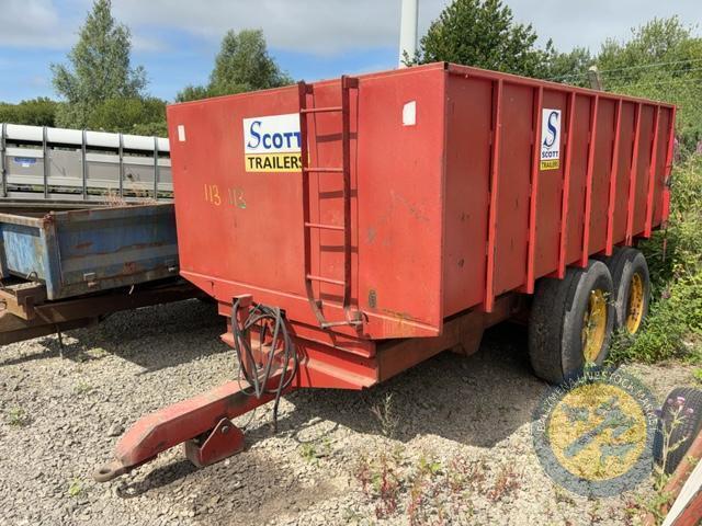 8 Tonne Scott Grain Trailer