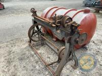Pedal operated wood working lathe - 2