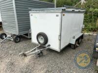 8x4x4 Box trailer