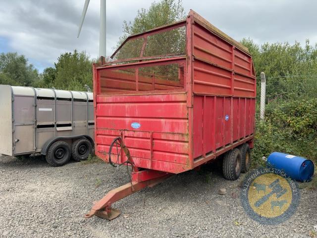Johnston Tandem axle 14x7 Silage trailer