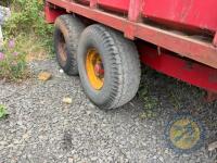 Johnston Tandem axle 14x7 Silage trailer - 5