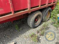 Johnston Tandem axle 14x7 Silage trailer - 8