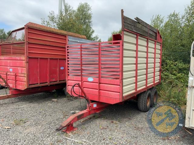 Johnston silage trailer