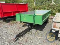 10x6 Steel tipping trailer