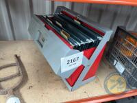 Box file with key