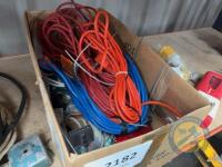 Box of extension leads - 2