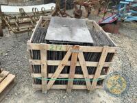 Approx 150 272 bangor blue slates - 2