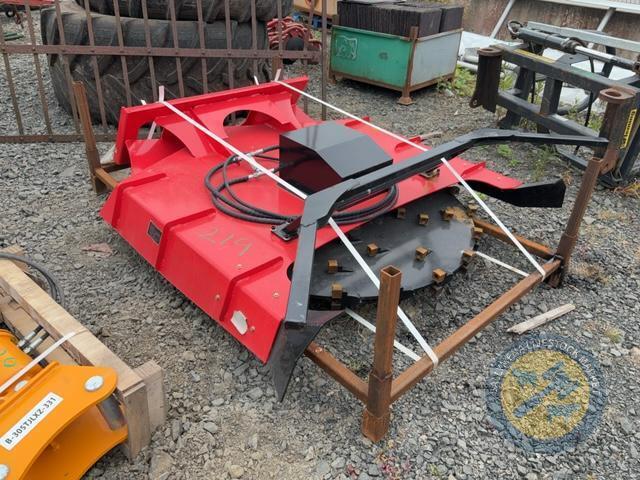 New skidsteer disc mulsher