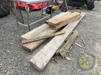 6x 10x3 wooden timber - 2