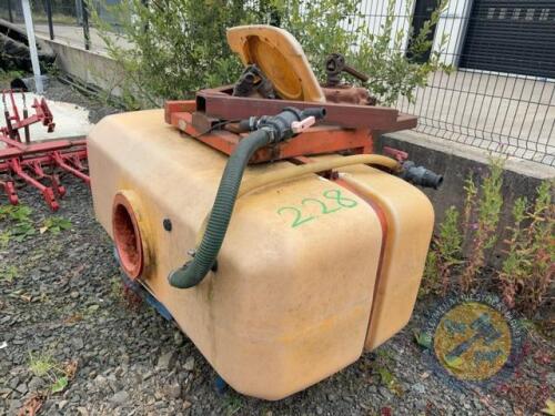 625L front tank with pump