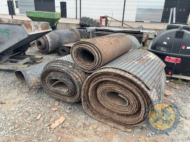 78m of 5ft rubber mats