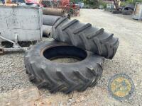 2x tyres 16.9 R34 - 2