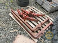 Set of pallet toes - 2