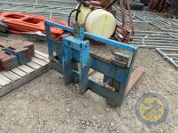 Pallet toes on 3 point linkage - 2