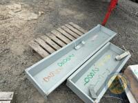 Galvanised hanging trough - 2