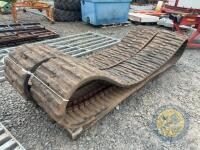JCB JS70 Rubber Tracks fits 450x80 or 450x82 - 2