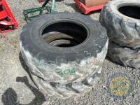 4x 460/70 R24 Handler Tyres - 2