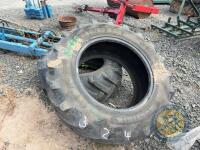 2x 440/65 R28 Michelin Tyres - 2