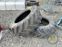 2x 440/65 R28 Michelin Tyres - 3