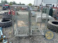 2x cage trollys - 3