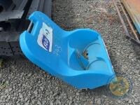 Blue gas bottle trolly - 2