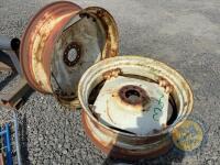 2x 38" Rims 15" wide