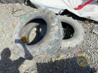 1x 380/70 R24 Firestone Tyres - 2