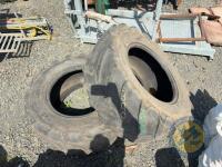 2x 440/65 R24 Michelin Tyres - 2