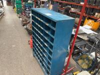 Pigeonhole shelves