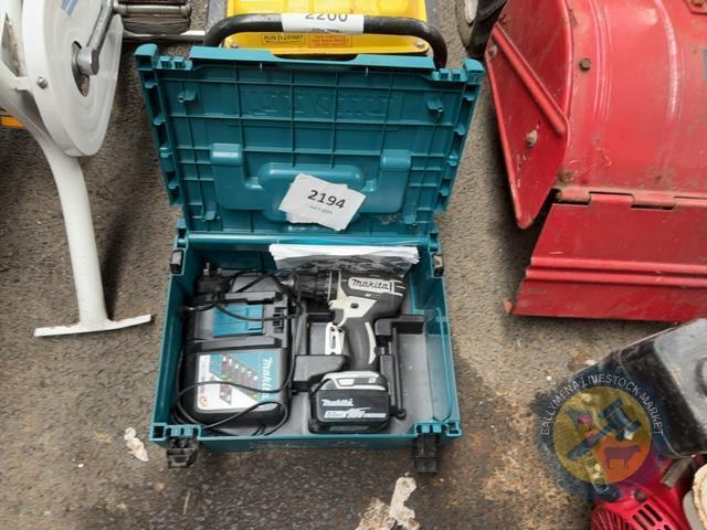 Makita battery drill